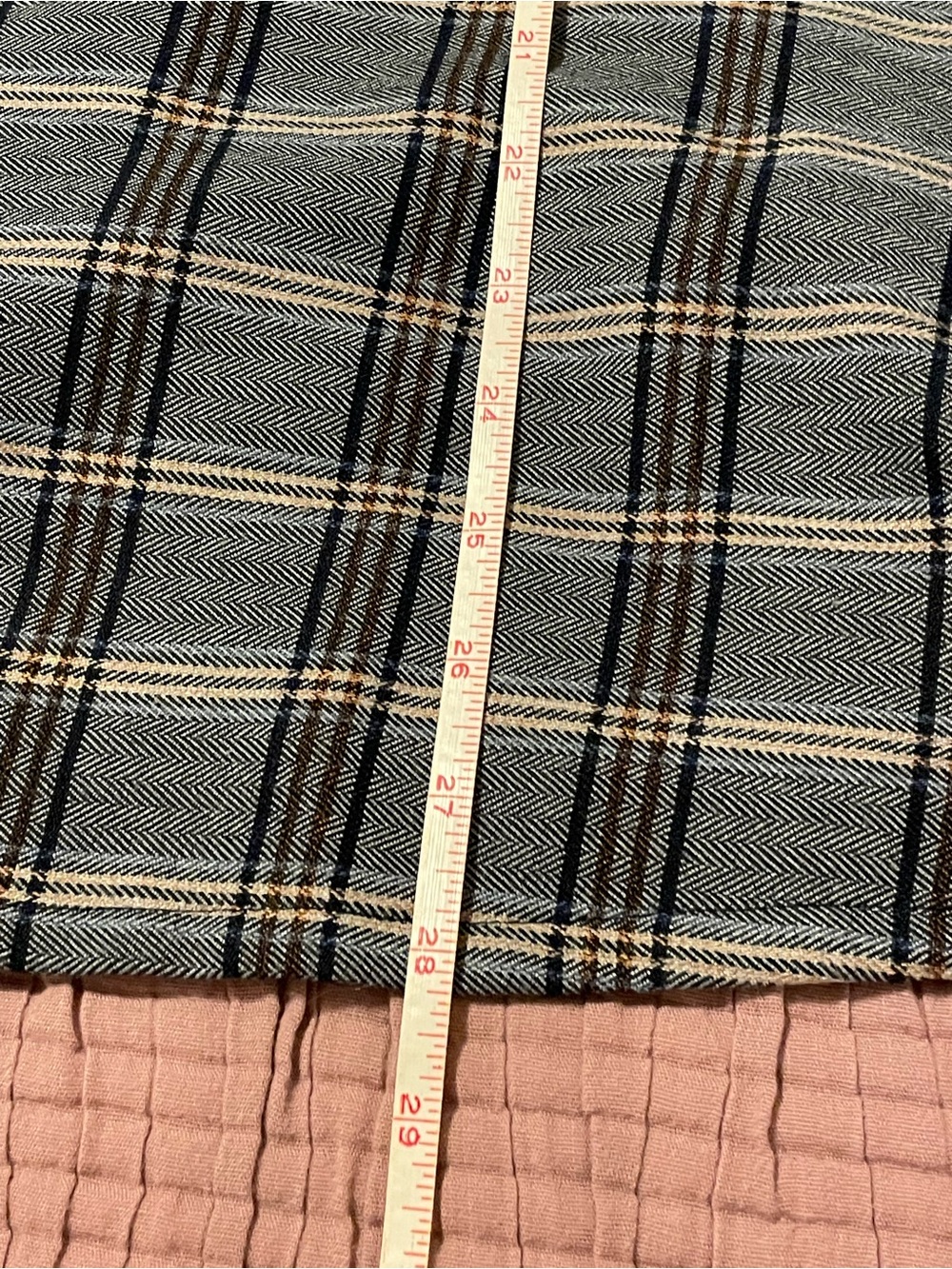 ModCloth Plaid Suspender Skirt Medium 8 - Picture 7 of 7